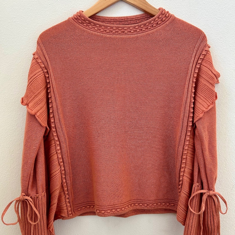 Rebecca Taylor Cotton Sweater Xs NWT